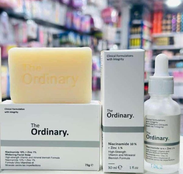 Ordinary Deal 2 (soap & Batch Code Niacinamide Serum) ₨366