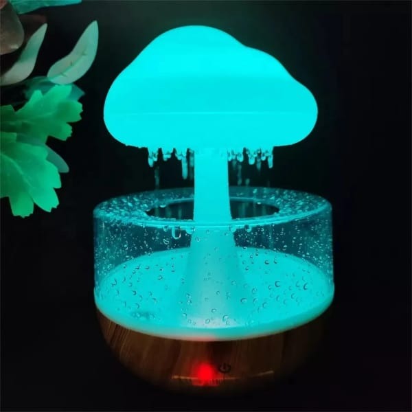 Rain Cloud Humidifier Relax Aromatherapy Lamp Usb Rain Sound Diffuser