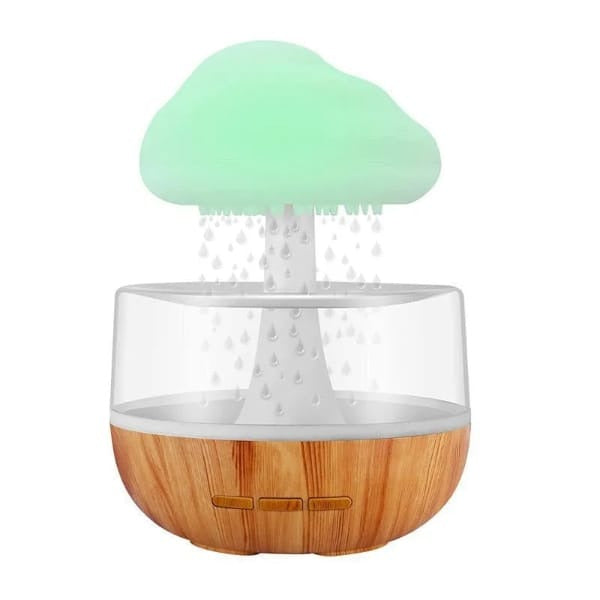 Rain Cloud Humidifier Relax Aromatherapy Lamp Usb Rain Sound Diffuser